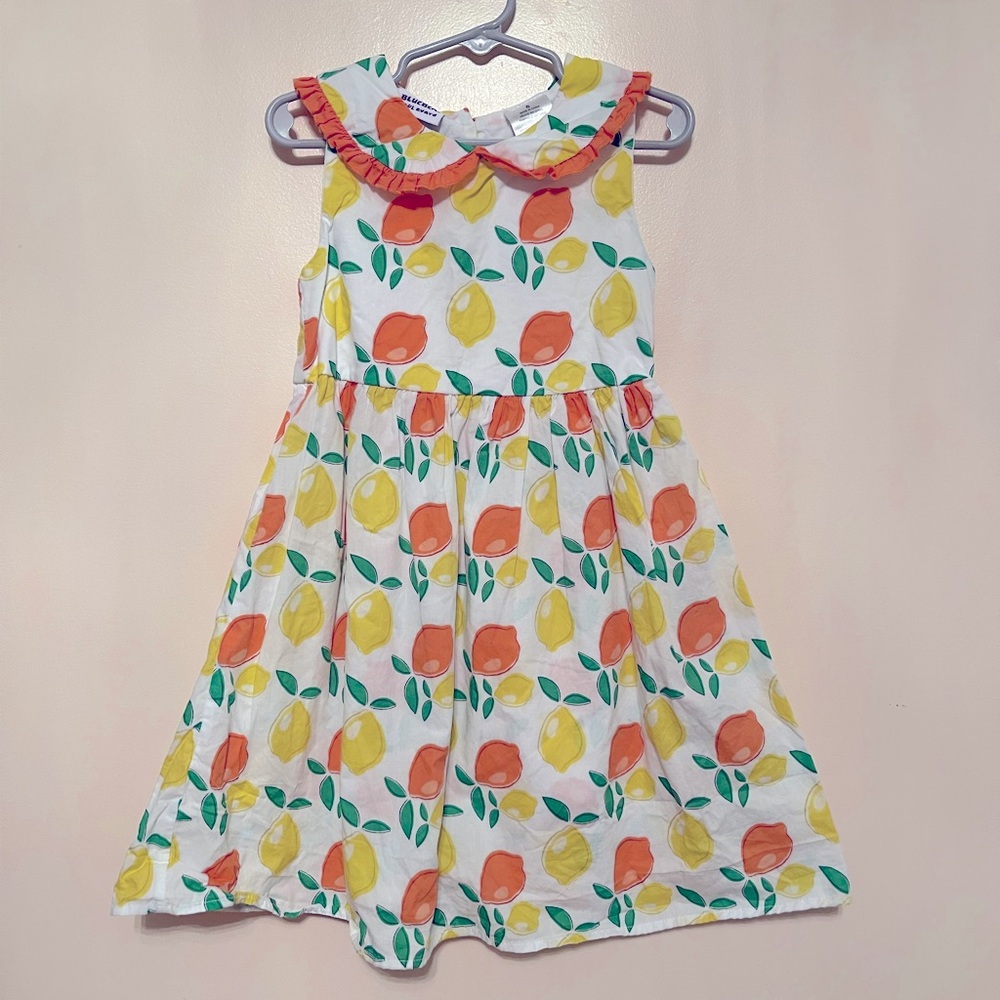 Blueberi Boulevard Citrus Delight Kids Dress